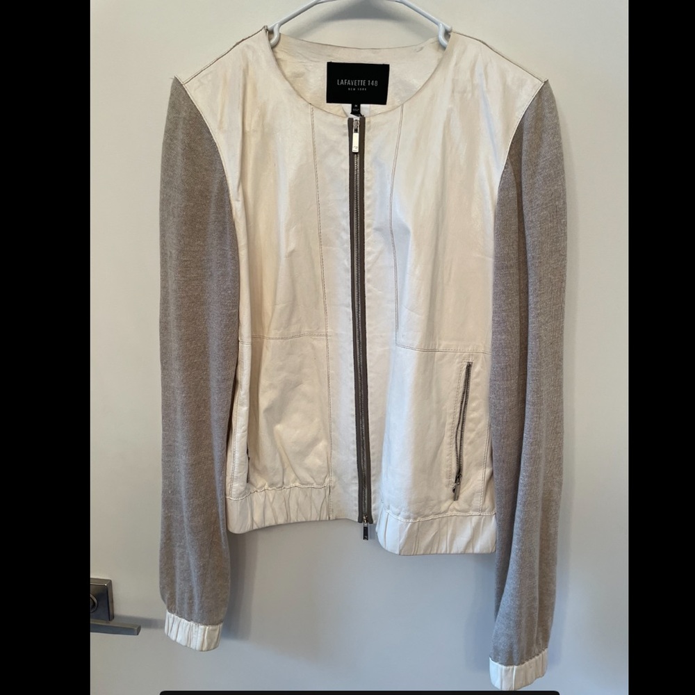 Lafayette 148 gorgeous bomber jacket